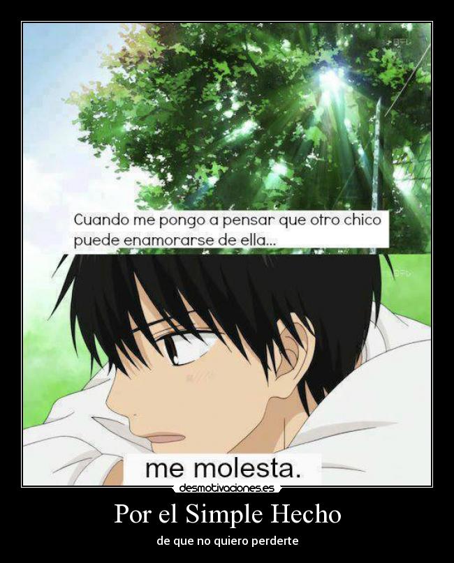 Por el Simple Hecho - de que no quiero perderte