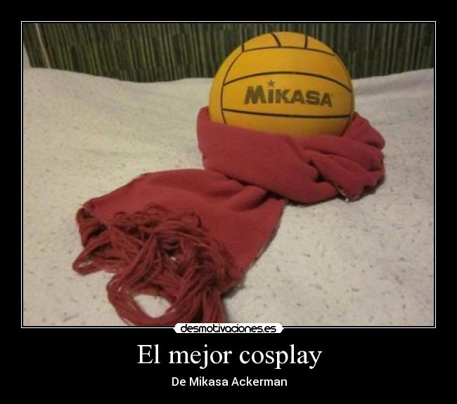 El mejor cosplay - De Mikasa Ackerman