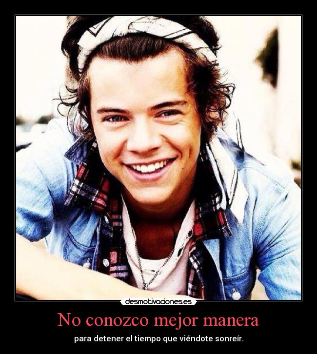 No conozco mejor manera - 