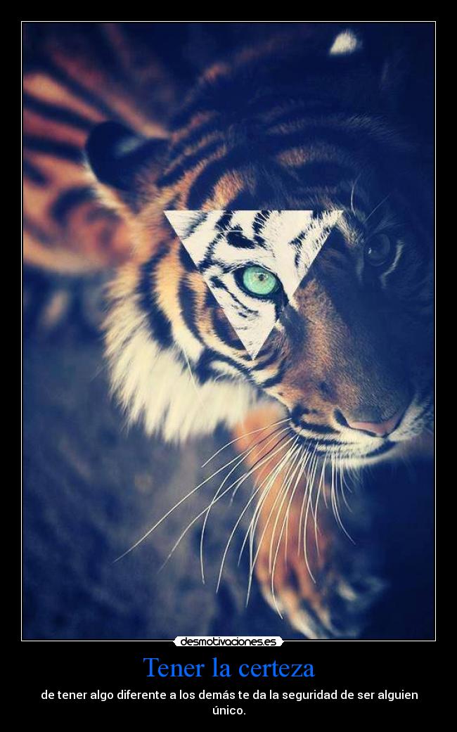 Tener la certeza -