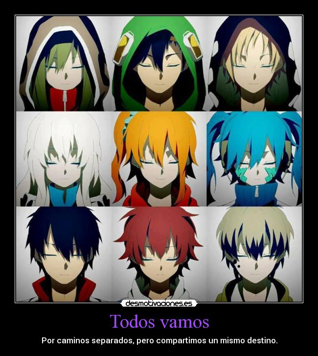 Todos vamos - Por caminos separados, pero compartimos un mismo destino.