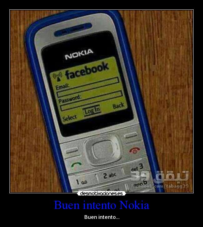 Buen intento Nokia - Buen intento...