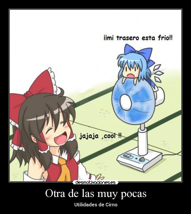 Otra de las muy pocas -