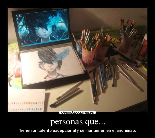 carteles talento dibujo arte exprecion desmotivaciones