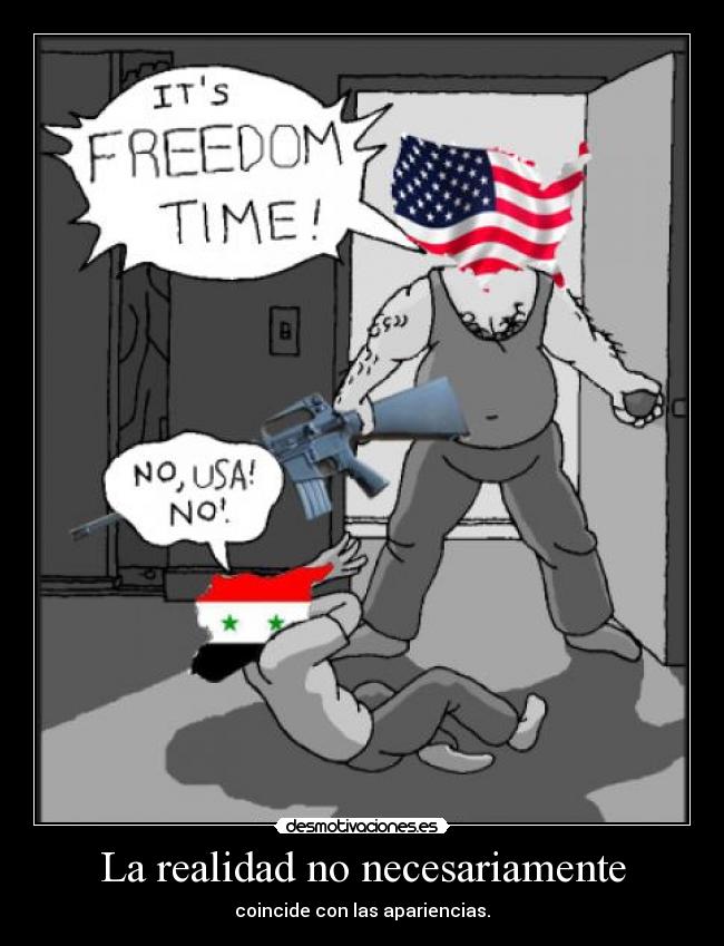La realidad no necesariamente - coincide con las apariencias.
