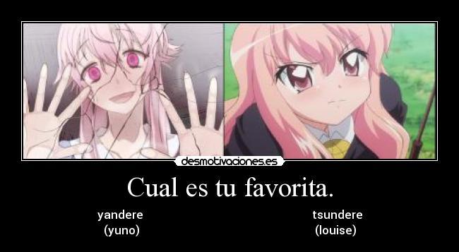 Cual es tu favorita. -