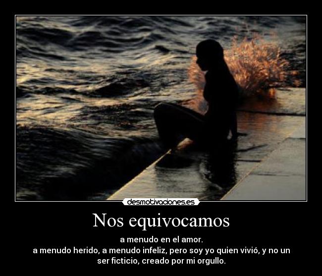 Nos equivocamos -