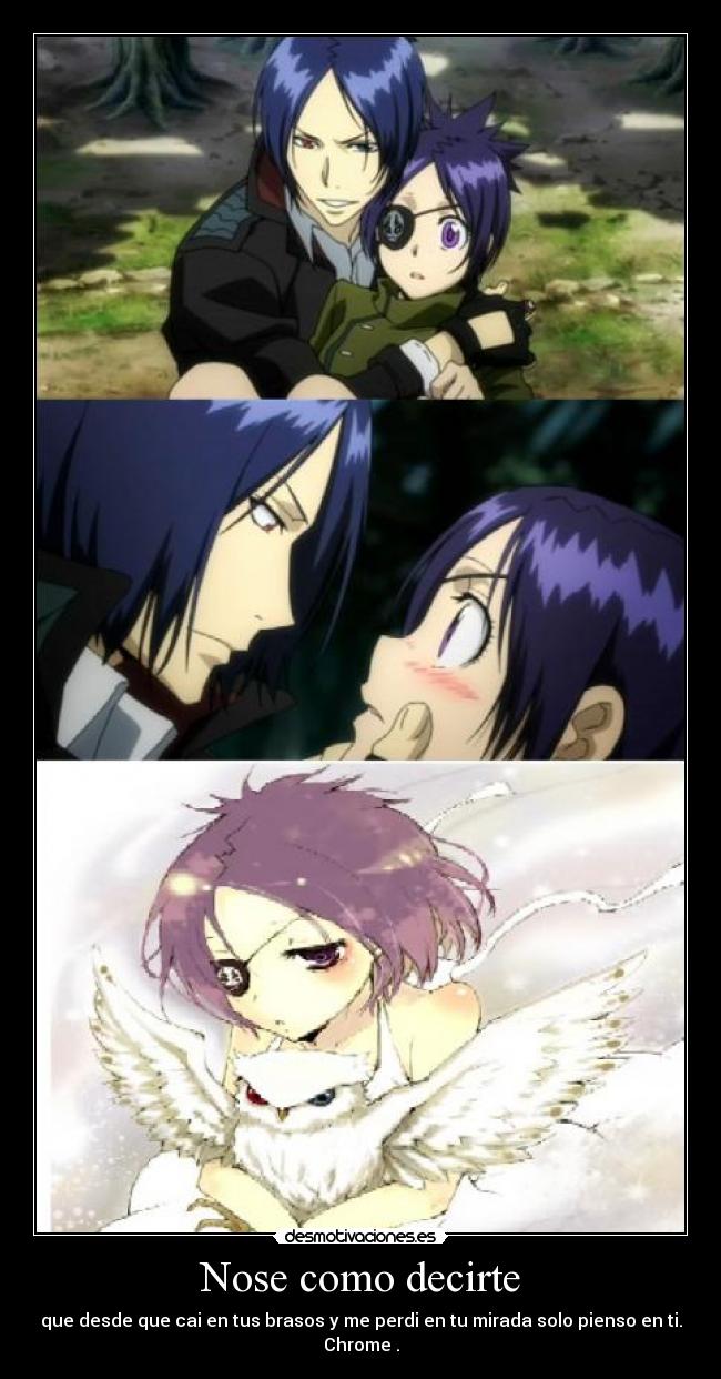 carteles chrome mukuro desmotivaciones