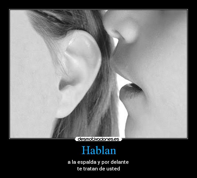 Hablan -