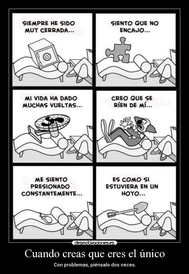 carteles estos son los complejos que muchas personas tienen descritos por pbjetos desmotivaciones