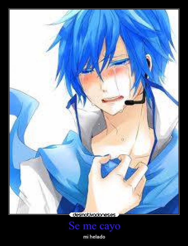 Se me cayo - mi helado