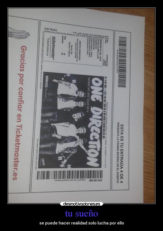 tu sueño - se puede hacer realidad solo lucha por ello