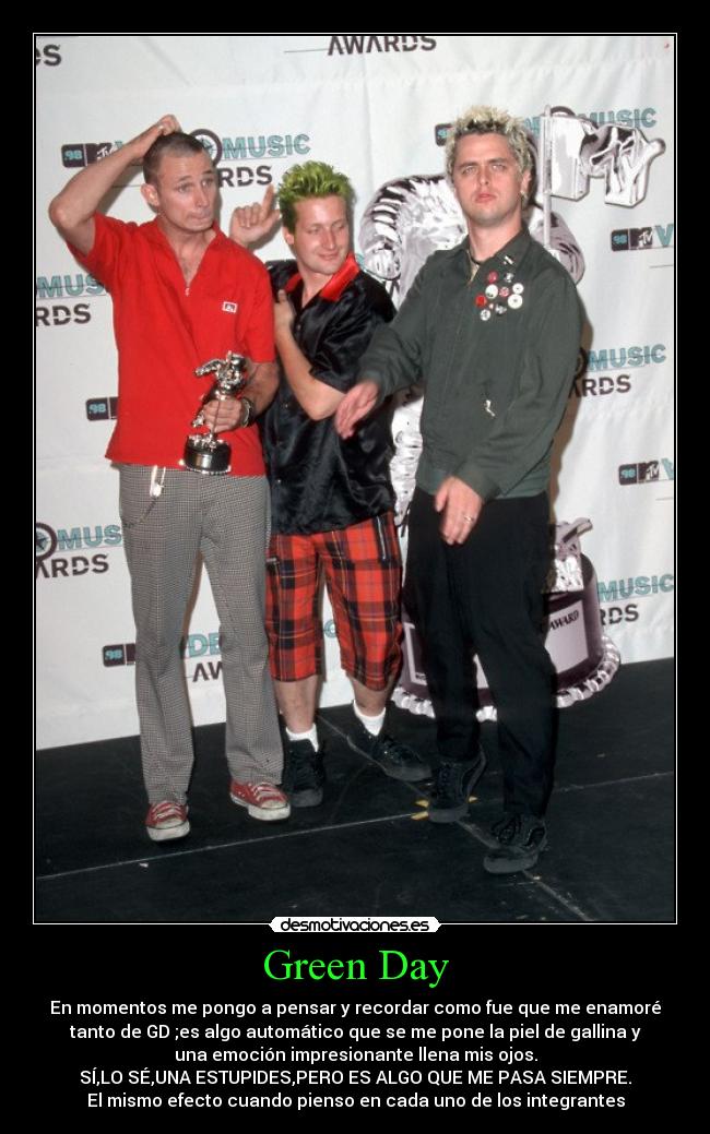 carteles green day desmotivaciones