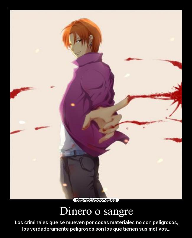 Dinero o sangre -