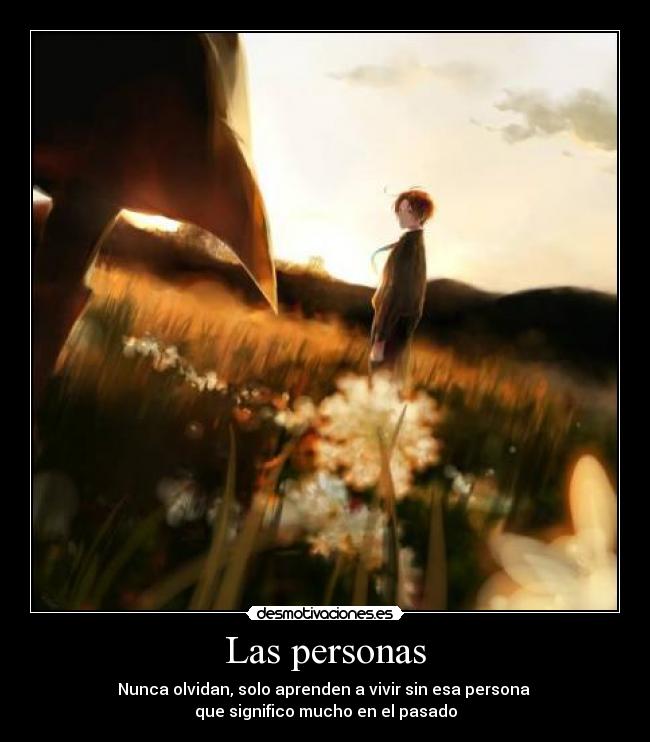 Las personas -