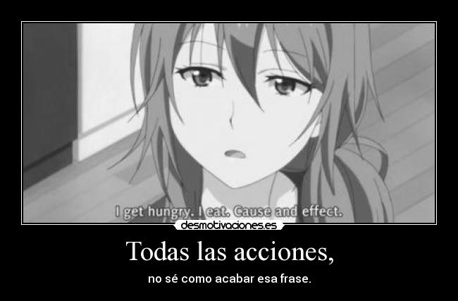 Todas las acciones, - 