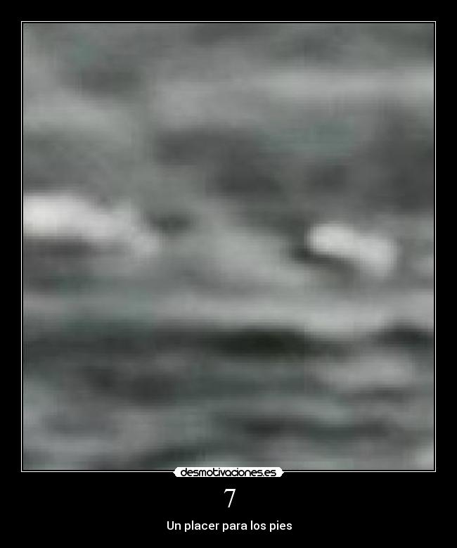 7 - Un placer para los pies