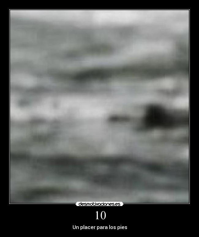 10 - Un placer para los pies