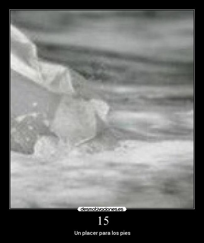 15 - Un placer para los pies