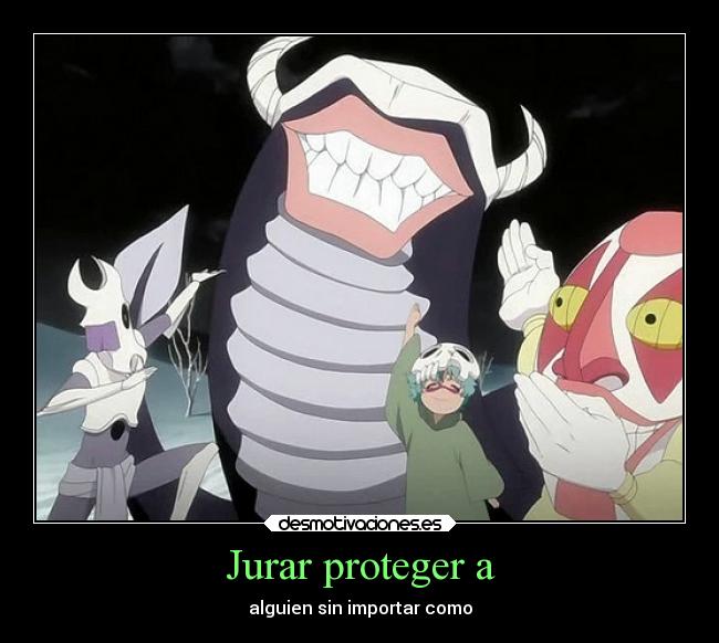Jurar proteger a - alguien sin importar como