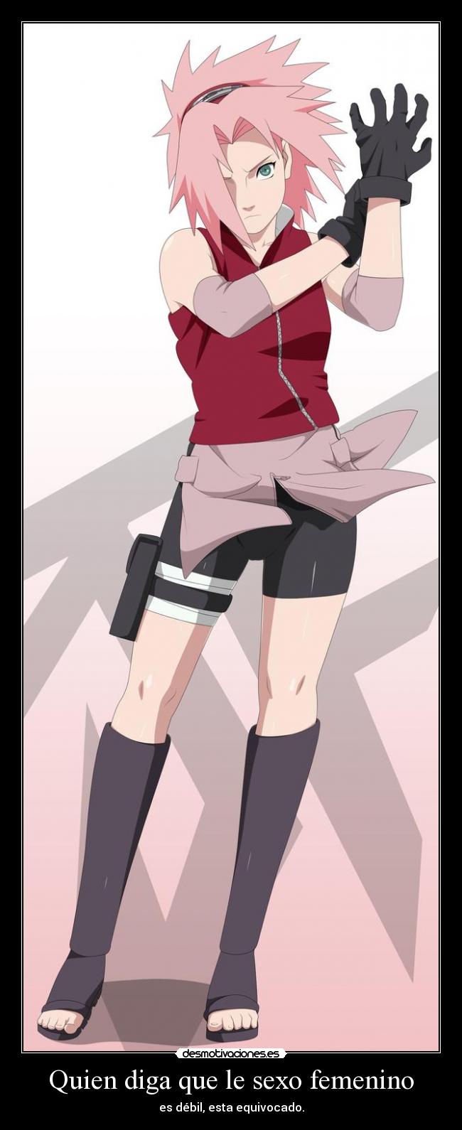 Quien diga que le sexo femenino -