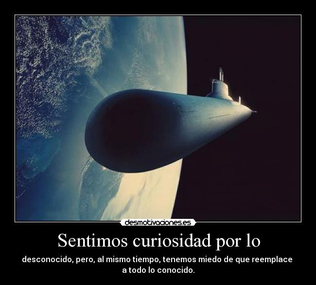 carteles fede28 submarino espacio eso nuevo desmotivaciones