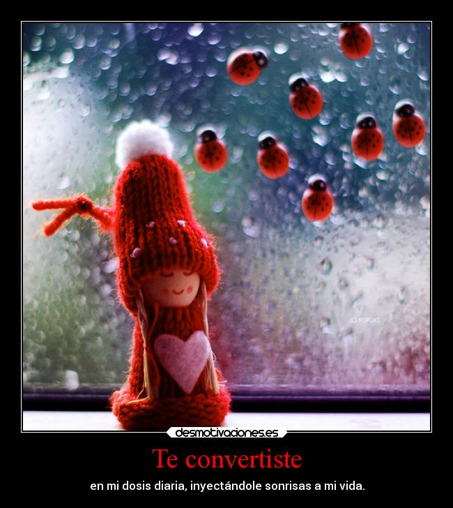 Te convertiste -