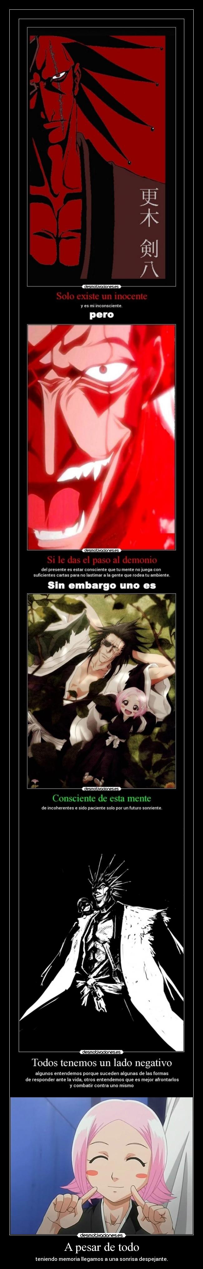 carteles anime yachiru mega termiando sin expiracion lol ananan jder desmotivaciones