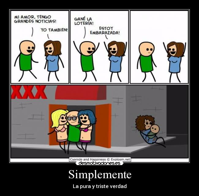 Simplemente - La pura y triste verdad