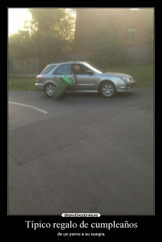 Típico regalo de cumpleaños - 