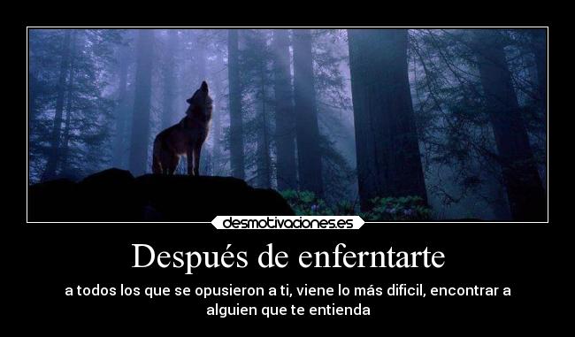 Después de enferntarte - 