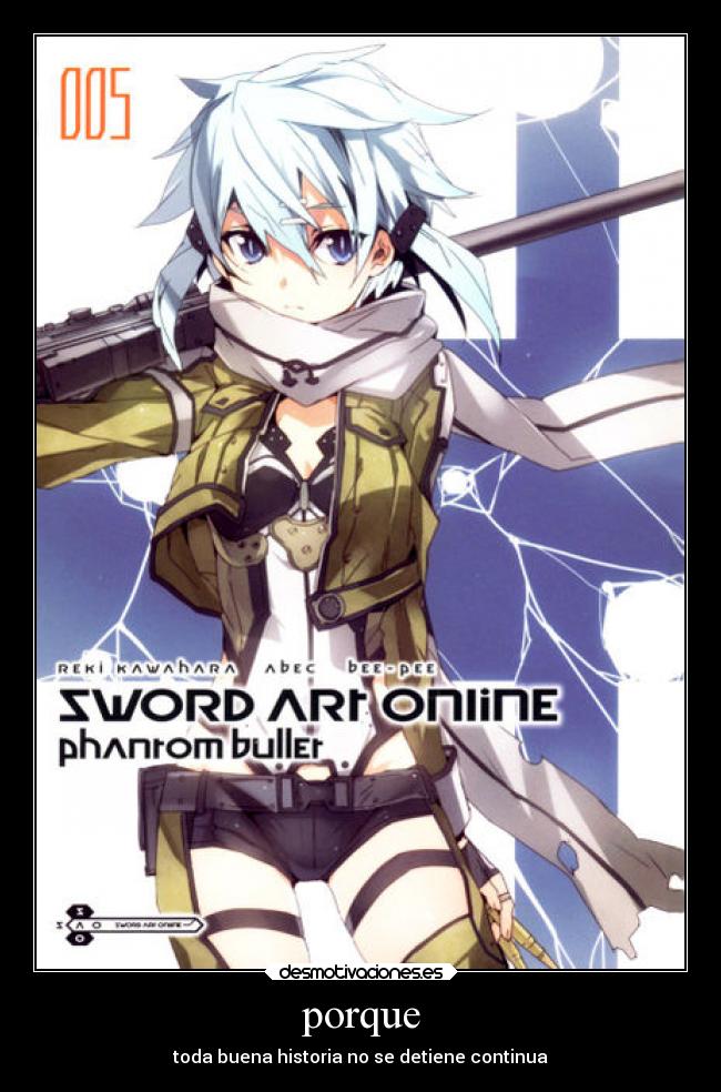 porque - toda buena historia no se detiene continua