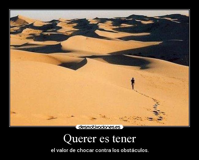 Querer es tener - 