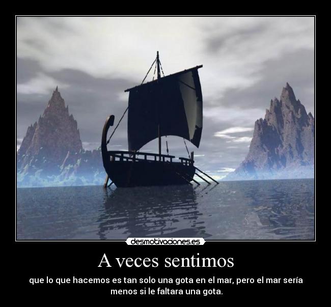 A veces sentimos - 