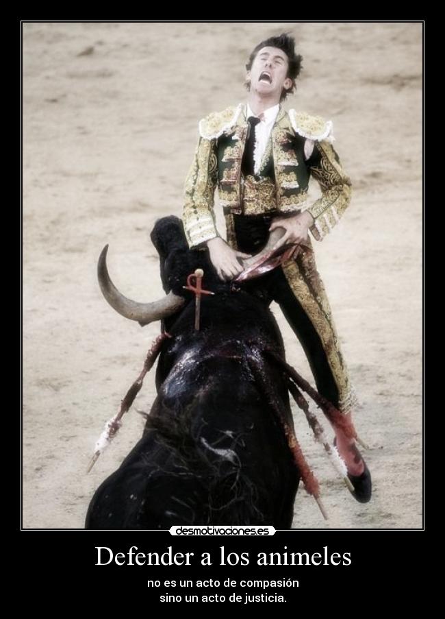 Defender a los animeles -