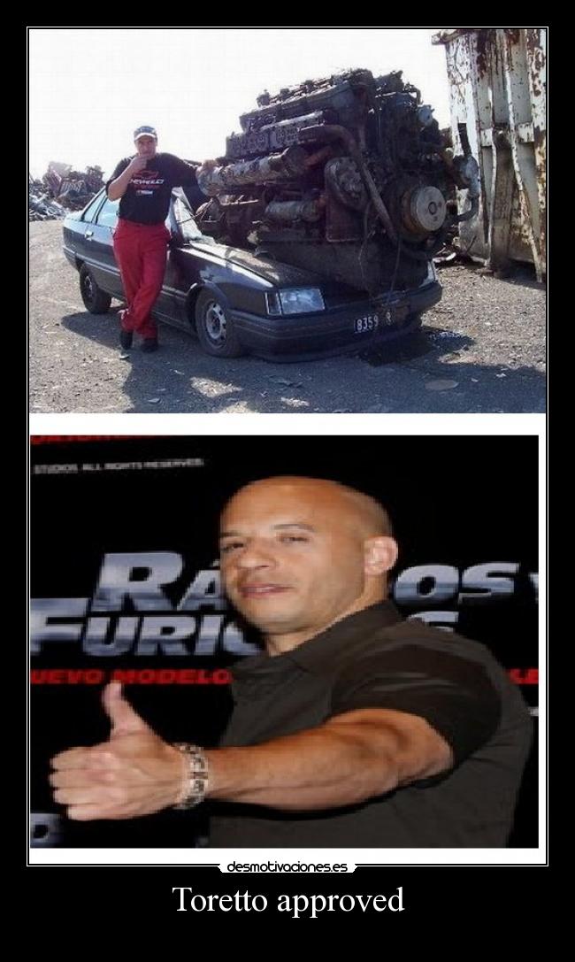 carteles vida toretto carros desmotivaciones