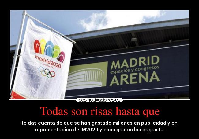 Todas son risas hasta que -