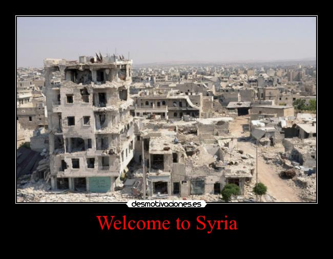 Welcome to Syria -