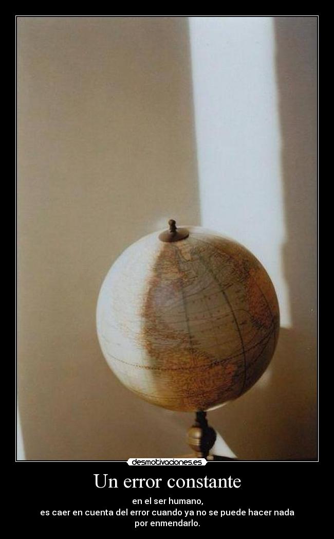 Un error constante - 