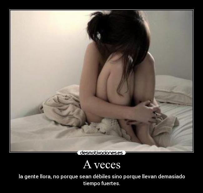 A veces -