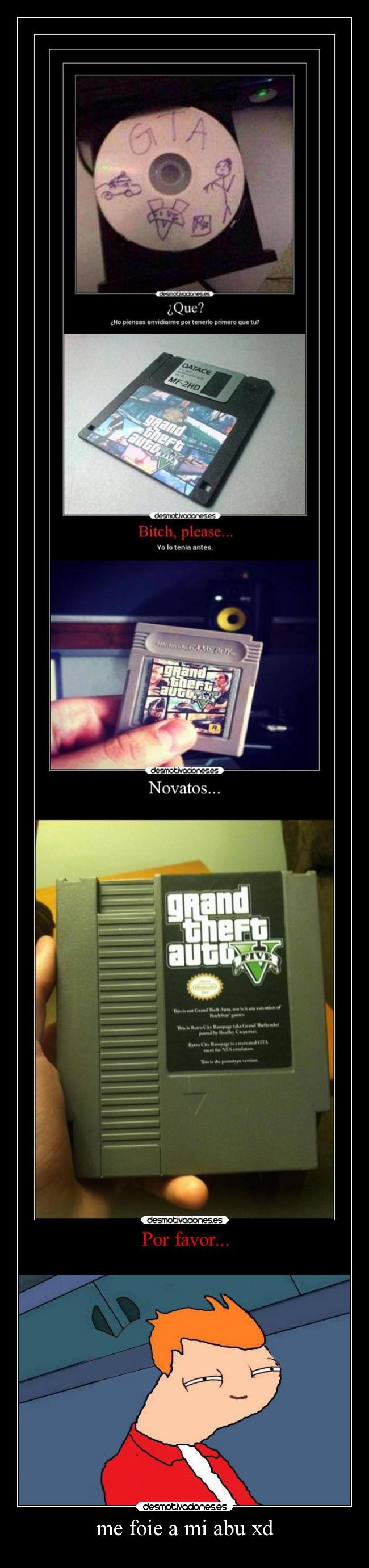 me foie a mi abu xd - 