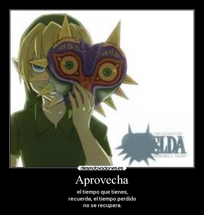 carteles zelda thelegendofzelda majorasmask desmotivaciones