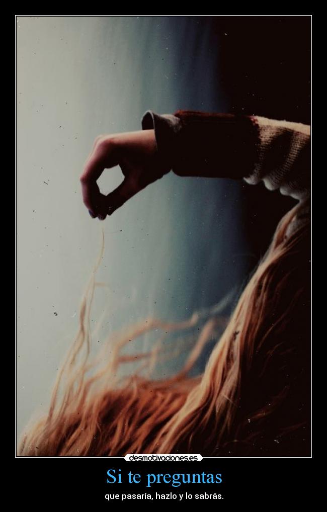 Si te preguntas - 