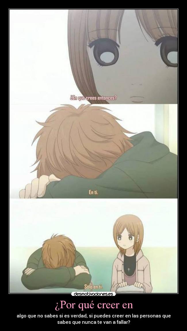 carteles bokura ita anime amor creer personas desmotivaciones