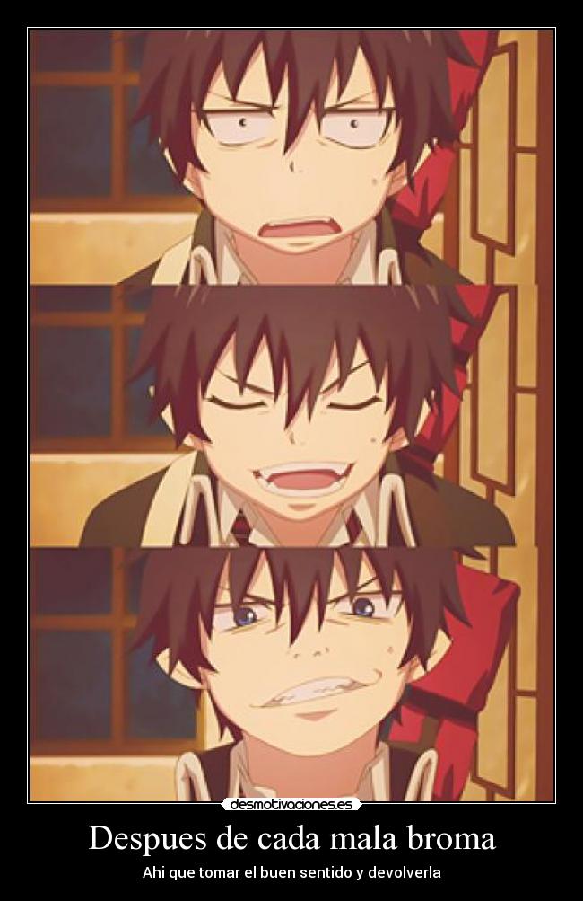Despues de cada mala broma -