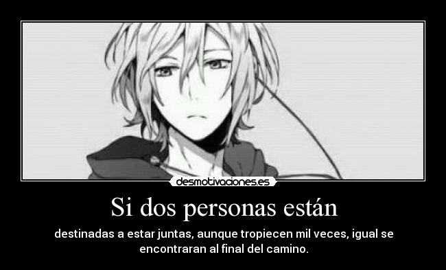 Si dos personas están -