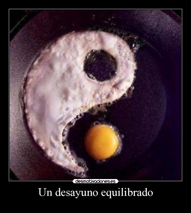 Un desayuno equilibrado - 