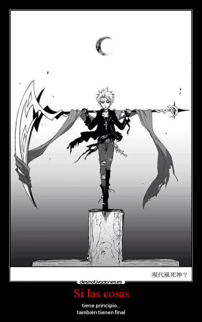 carteles anime desmotivaciones