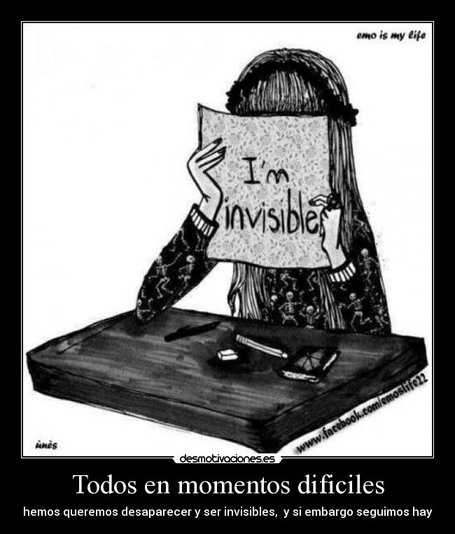 Todos en momentos dificiles -
