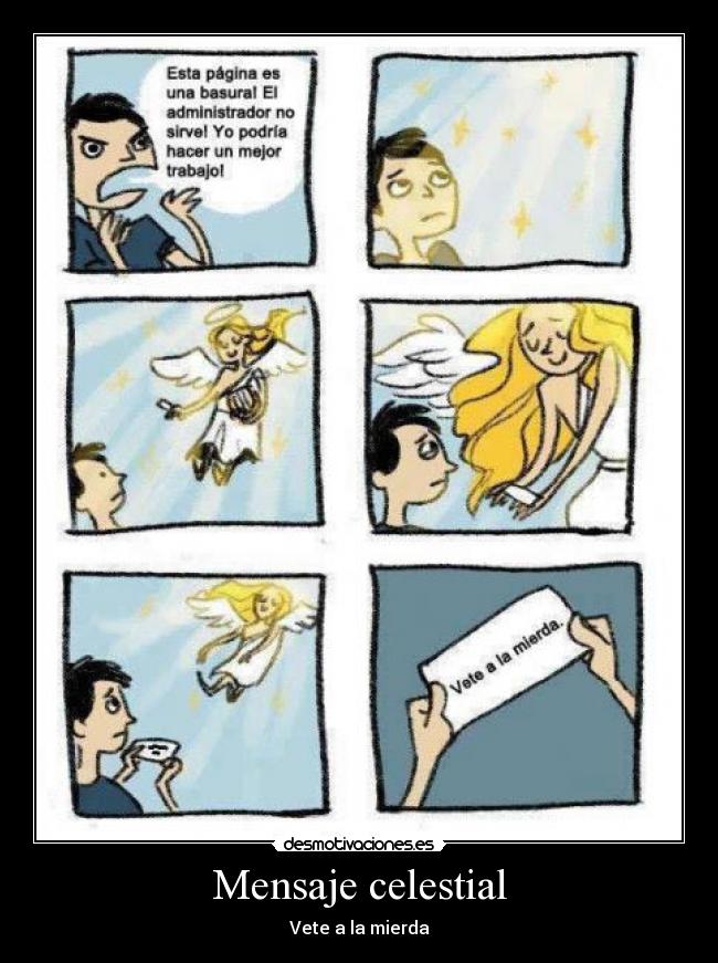 Mensaje celestial -